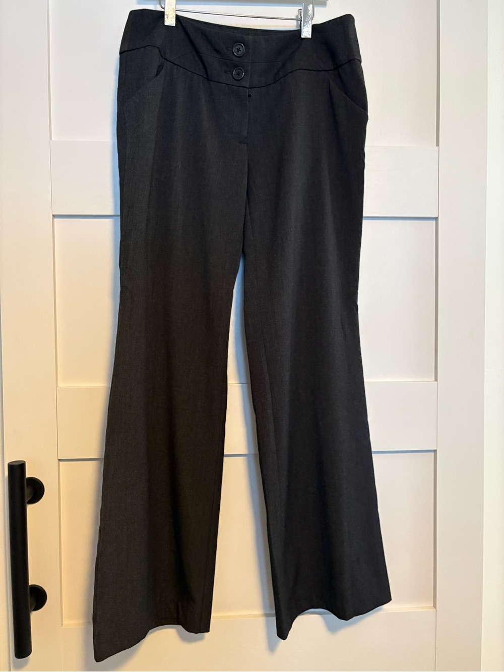Apt. 9 Charcoal grey Boot-Cut Dress Pants